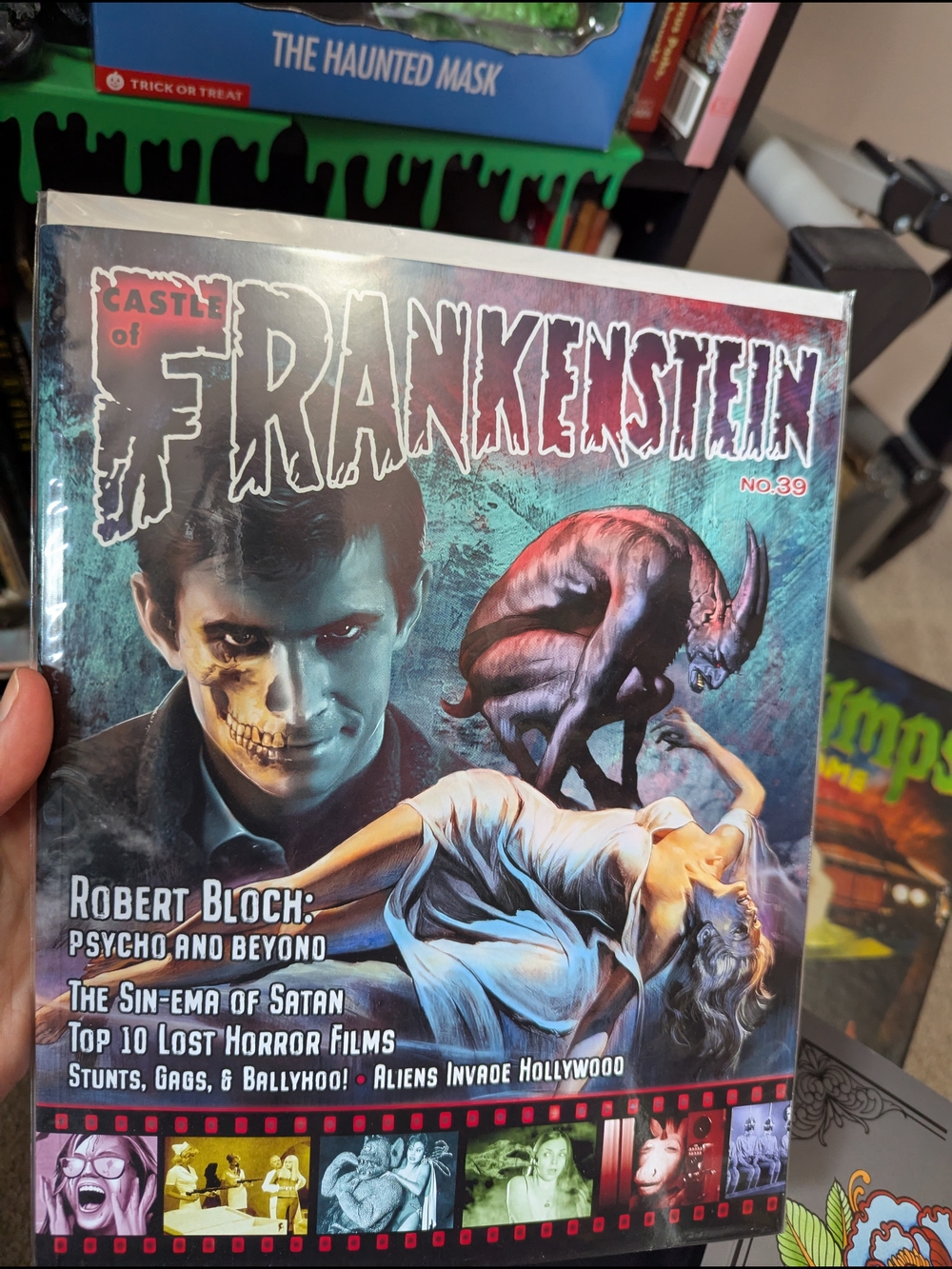 Castle of Frankenstein No.39 Magazine - Retro Horror Cover